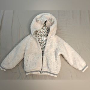 Gap x Sarah Jessica Parker Teddy Bear Jacket size 4T
